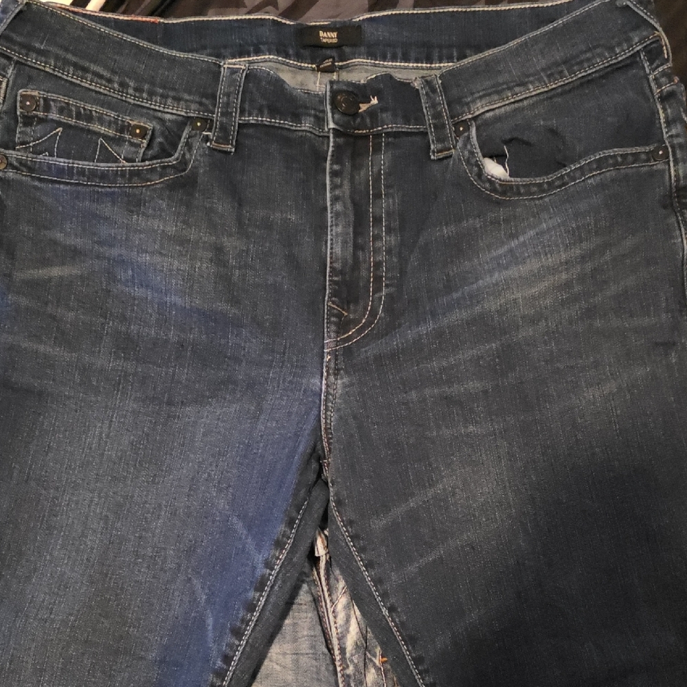Dark Wash Denim Jeans